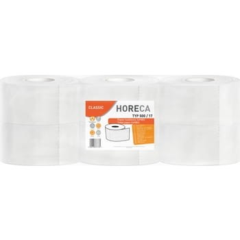 Papier toaletowy jumbo typ 500/18 2-warstwowy Horeca Classic 6 rolek HORECA_HORECA_CLASSIC_Papier_toaletowy_jumbo_typ_50018_6_rolek_2-warstwowy_25735804_0_350_350.jpg