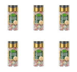 Kamis Posypka Kolorowe Patyczki 65 g X6