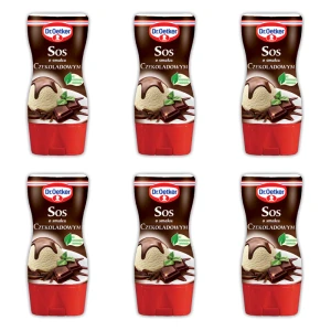 Dr. Oetker Sos o smaku czekoladowym 200g X6