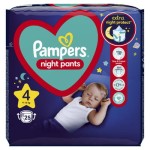 Pieluchomajtki Pampers Night Rozmiar 4 25 szt.