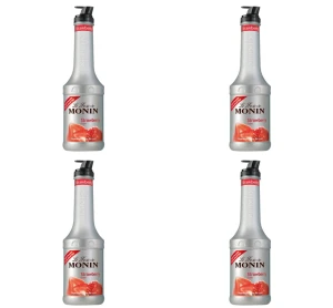 Monin Puree Strawberry - puree truskawkowe 1l X4