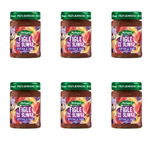 Herbapol dżem Figle ze śliwką - figa & śliwka 280 g X6