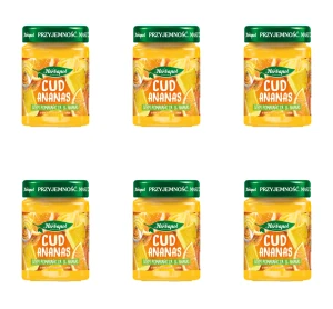 Herbapol dżem Cud ananas - pomarańcza & ananas 280 g X6