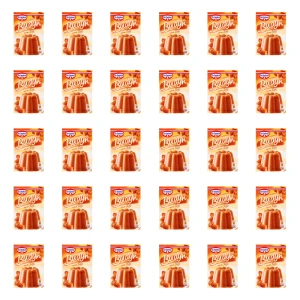 Dr. Oetker Budyń w Proszku o Smaku Toffi - Aksamitny Deser Przekąska 40 g X30