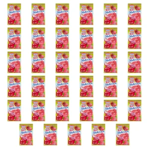 Dr. Oetker Słodka Chwila Owocowy Duet Malina & Żurawina Kisiel z kawałkami owoców 32 g X35