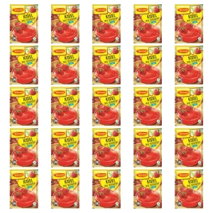 WINIARY Kisiel z cukrem smak truskawkowy 77g X25
