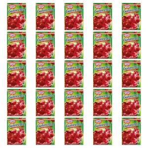 Dr. Oetker Galaretka o smaku wiśniowym 72 g X25