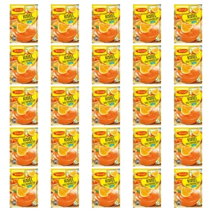 Winiary Kisiel Pomarańczowy z Cukrem 77 g X25