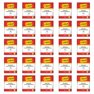 TOPSELLER Galaretka smak truskawkowy 75g X25