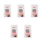 Kasza manna o smaku wiśniowym emix 500g X5