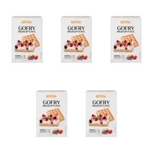 Gofry biszkoptowe emix 500g X5