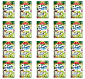 Galaretka przeźroczysta o smaku winogronowym CYKORIA 75g X20