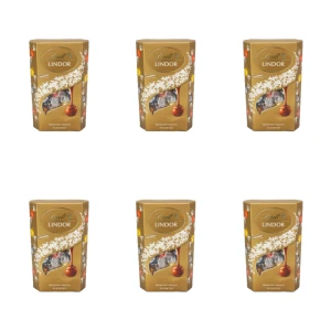 Lindt LINDOR Assorted Cornet 337g X6