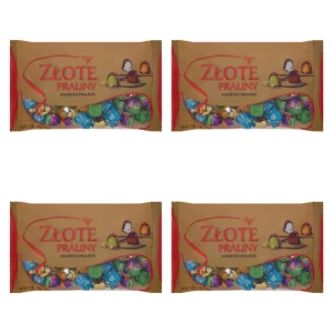 Solidarność Złote Praliny Czekoladki z kremami 1 kg X4