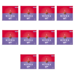 I love Milka hazelnuts 110g X10