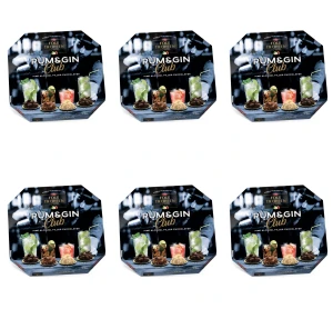 Praliny EDLE TROPFEN IN NUSS RUM & GIN 200g TRUMPF X6