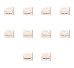 Bombonierka PERGALĖ Milk Gold 348g X10