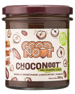 Good Noot Krem do Smarowania Choconoot Bez dodatku cukru 330g