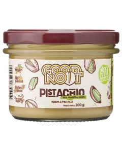 Good Noot Krem do Smarowania Pistachio Bez dodatku cukru 200g