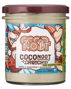 Good Noot Krem do Smarowania Coconoot Crunchy Bez dodatku cukru 300g