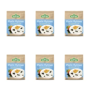 KUPIEC Płatki ryżowe błyskawiczne 250g X6