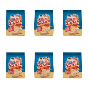 Melvit Secret Family Płatki owsiane błyskawiczne 500g X6
