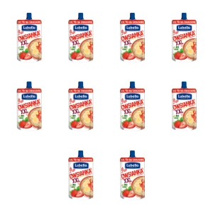 Lubella Owsianka XXL z bananami i truskawkami 170g X10