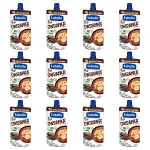 Lubella Owsianka z bananami i kakao 100 g X12