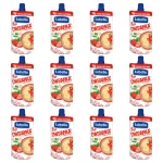 Lubella Owsianka z bananami i truskawkami 100g X12