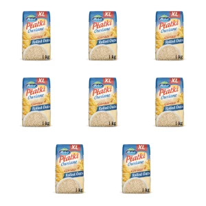 Melvit Płatki owsiane górskie 1kg XL X8