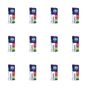 Mleko Łowickie Premium UHT 3,2% 1L Łowicz X12
