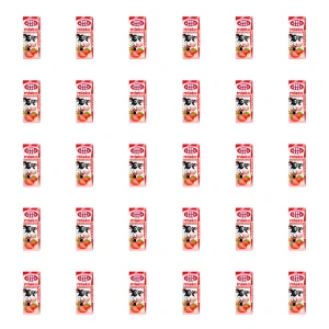 Mlekovita Mleko UHT o smaku truskawkowym Wypasione 200ml X30