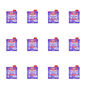 Mlekovita Mleko UHT Wydojone bez laktozy 3,2% tł. 500ml X12