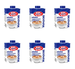 Mlekovita Mleko zagęszczone UHT Wypasione 500g X6