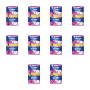 Always Sensitive podpaski ze skrzydełkami 16 szt X10
