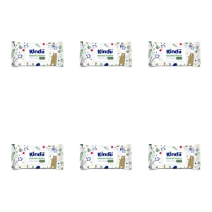 Chusteczki dla niemowląt Kindii Natural Balance 60 szt. X6