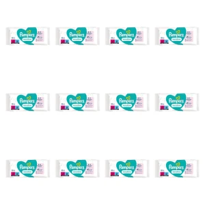 Pampers chusteczki pielegnacyjne Sensitive 80 szt X12