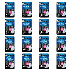 Always Maxi Secure Night, Podpaski rozmiar 4, 6 szt X16