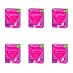 Carefree Plus Large Light Scent, wkładki higieniczne 48 szt. X6
