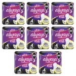 Always Platinum Podpaski ze skrzydełkami Secure Night, 20 szt. X8