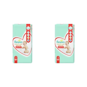 Pampers Premium Care Pants, rozmiar 3, 48 pieluchomajtek X2