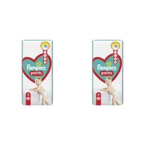Pampers Pants Pieluchomajtki 4 (9-15 kg) 52 szt. X2