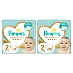 Pampers Premium Care, Rozmiar 2, 68 pieluszki, 4kg-8kg X2