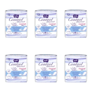 Wkładki urologiczne Bella Control Discreet normal 12szt. X6