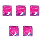 Carefree Plus Original Fresh Scent, wkładki higieniczne 56 szt. X5