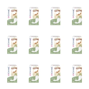 Wkładki higeniczne dla kobiet Cleanic Naturals Organic Cotton 20 sztuk X12