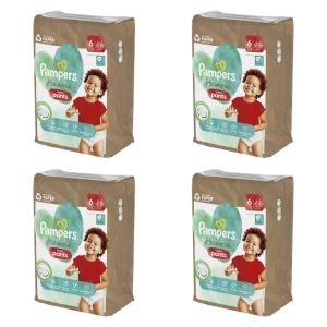 Pampers Harmonie Baby Pieluchomajtki, rozmiar 6, 19 sztuk, 15kg+ X4
