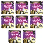Always Platinum Podpaski ze skrzydełkami Secure Night Extra, 8 szt. X8
