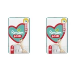 Pampers Pieluchomajtki Jumbo Pack S3, 62 szt X2