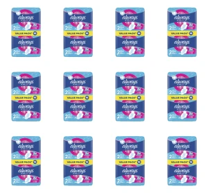 Always Podpaski Ultra Day Super ze skrzydełkami 16 szt. X12